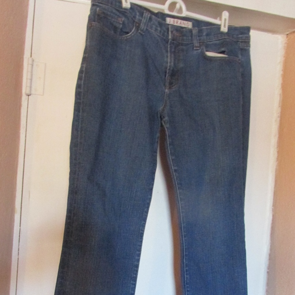 J. Brand Cigarette Leg Blue Jeans 32